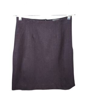 M.M. Lafleur Dark Burgundy Women's Pencil Skirt Size 4 Business Casual Dressy
